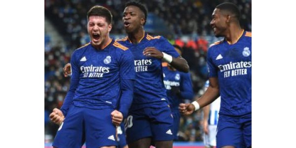 Luka Jović vstřelil první gól Realu Madrid v sezóně